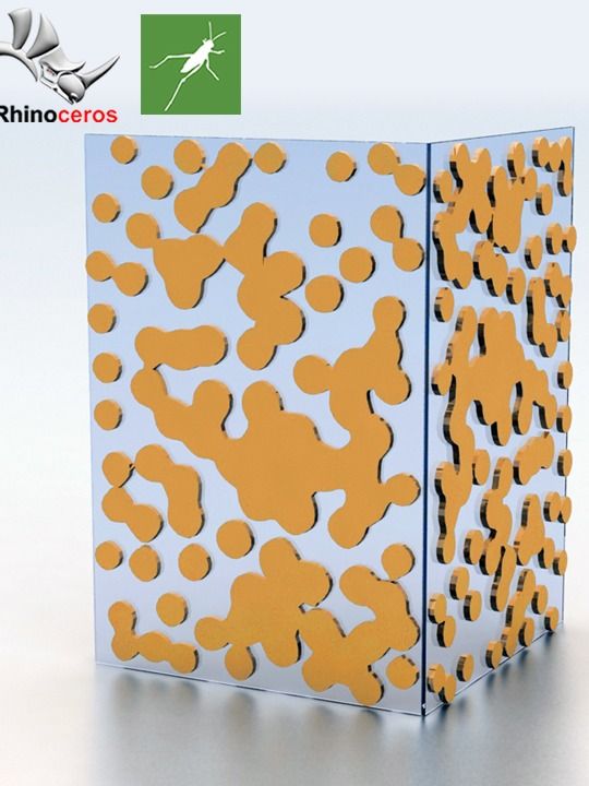 Parametric Facade Design Over Surface Grasshopper Rhino Files Download product image (2)