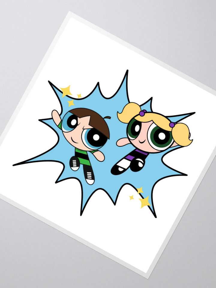 marisa & johnny bubbles stickers product image (4)