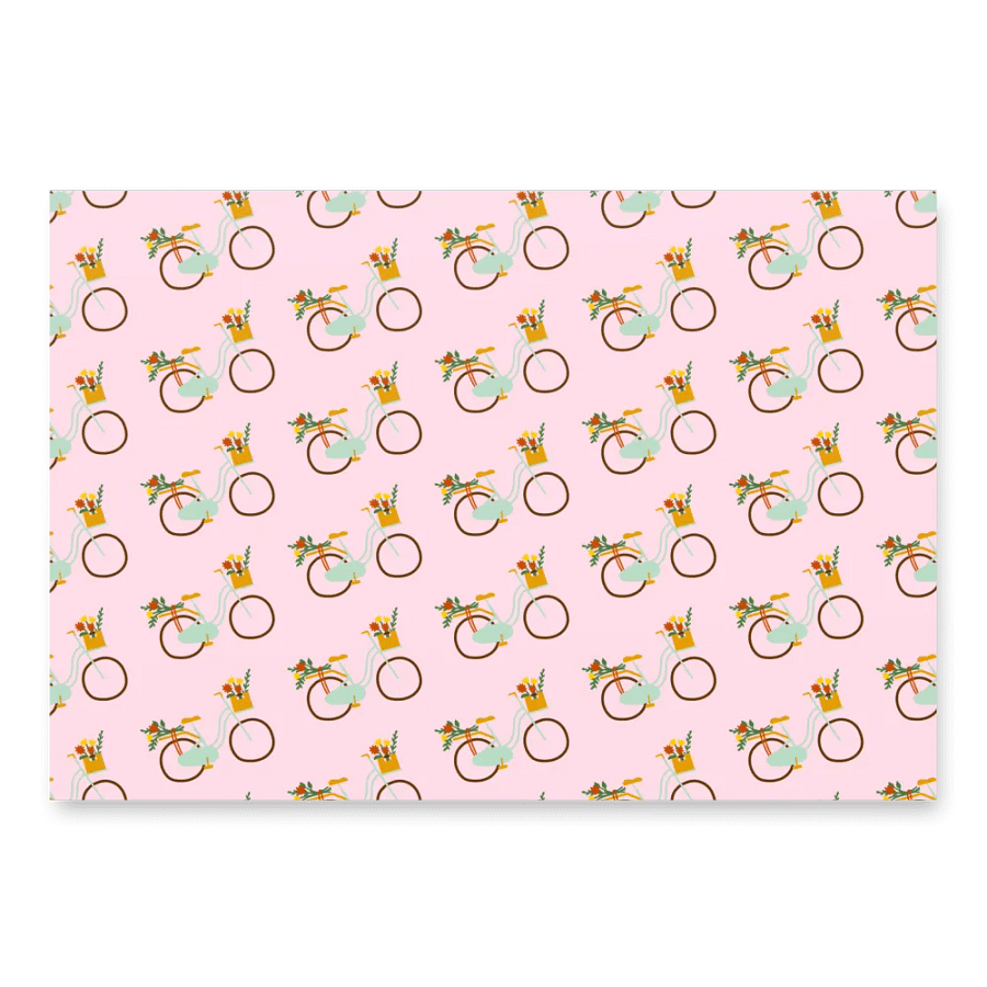 Pastel Rainbow and Floral Wrapping Paper Set product image (2)