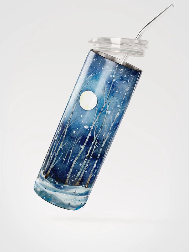 Moonlit Birch Stainless Steel Tumbler product image (2)