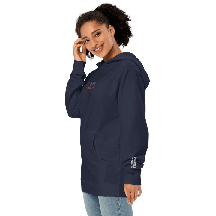 Vintage Navy Tonya Hoodie with Colorful Embroidery product image (2)