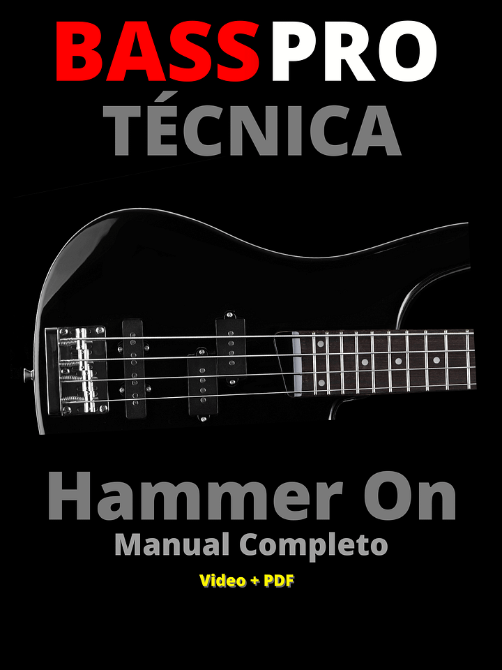 Estudio completo de Hammer On para Bajo Eléctrico product image (1)