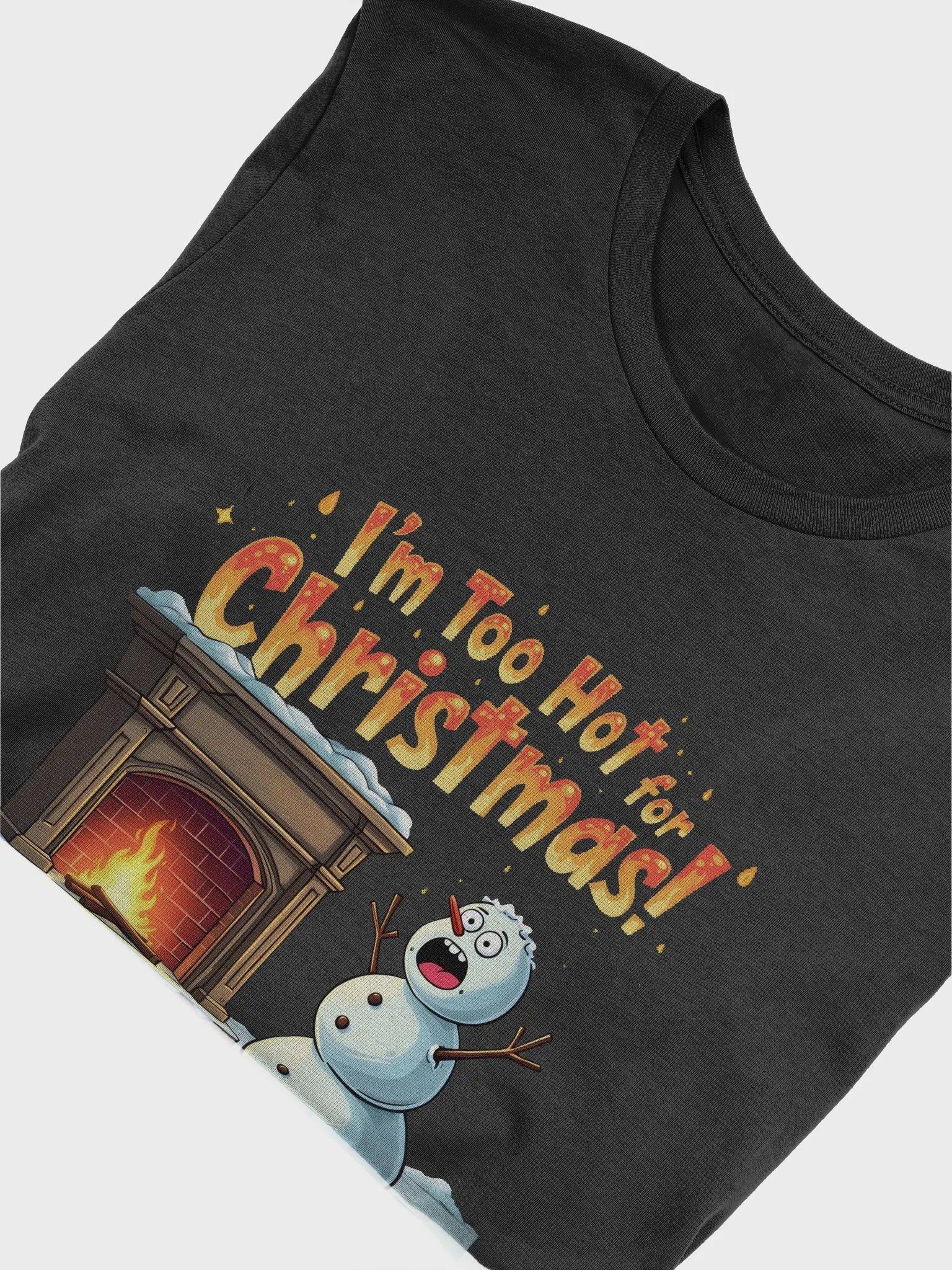 Melting Snowman Panic T-Shirt product image (6)