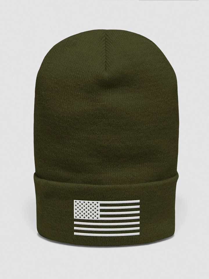 Streamline Cuffed Beanie American Flag product image (31)