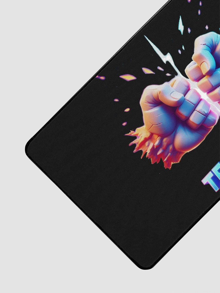 Fist Bump: Desk Mat [Black] product image (1)