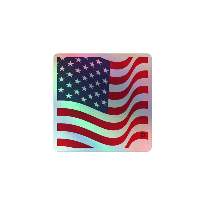 American Pride Holographic Sticker Set product image (1)