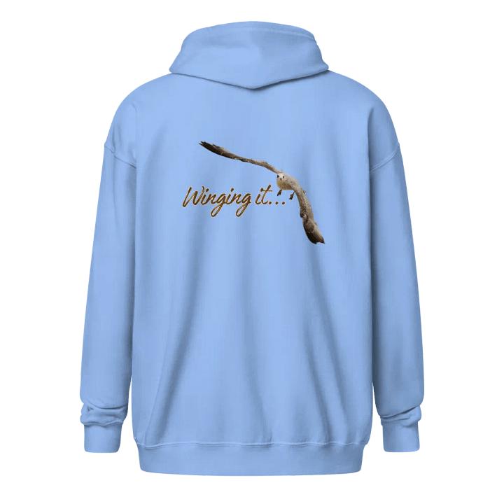 Winging it... Seagull Unisex Zip up Hoodie product image (1)