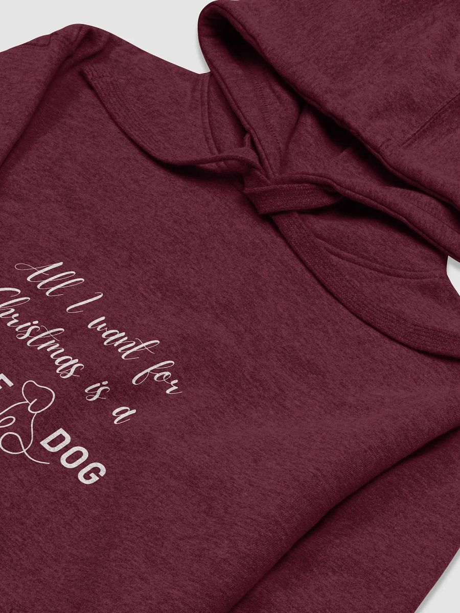 All I want for Christmas Hoodie - Maroon product image (3)