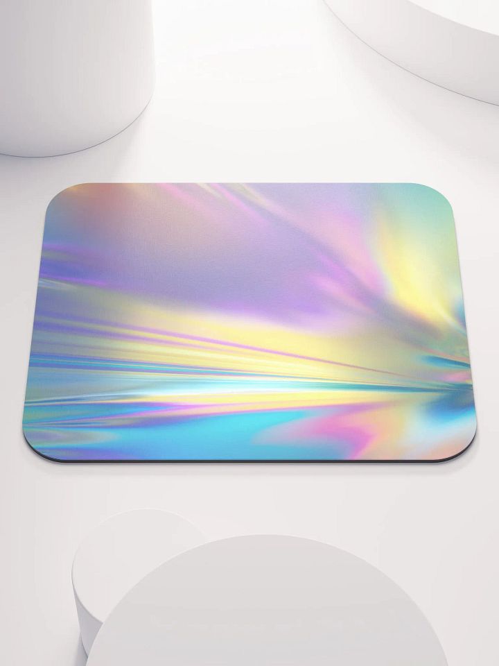 Iridescent Swirl Mouse Pad product image (1)