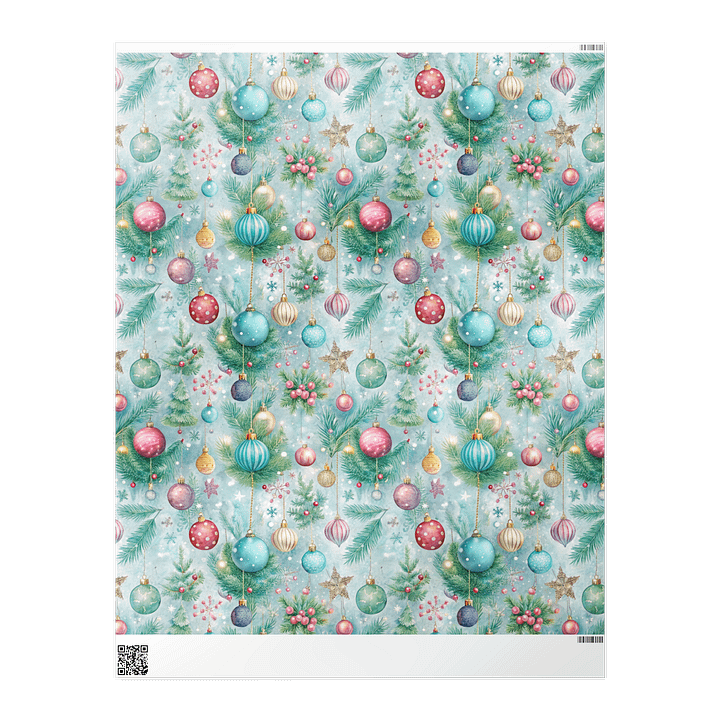 Christmas Pine Passion Wrapping Paper product image (2)