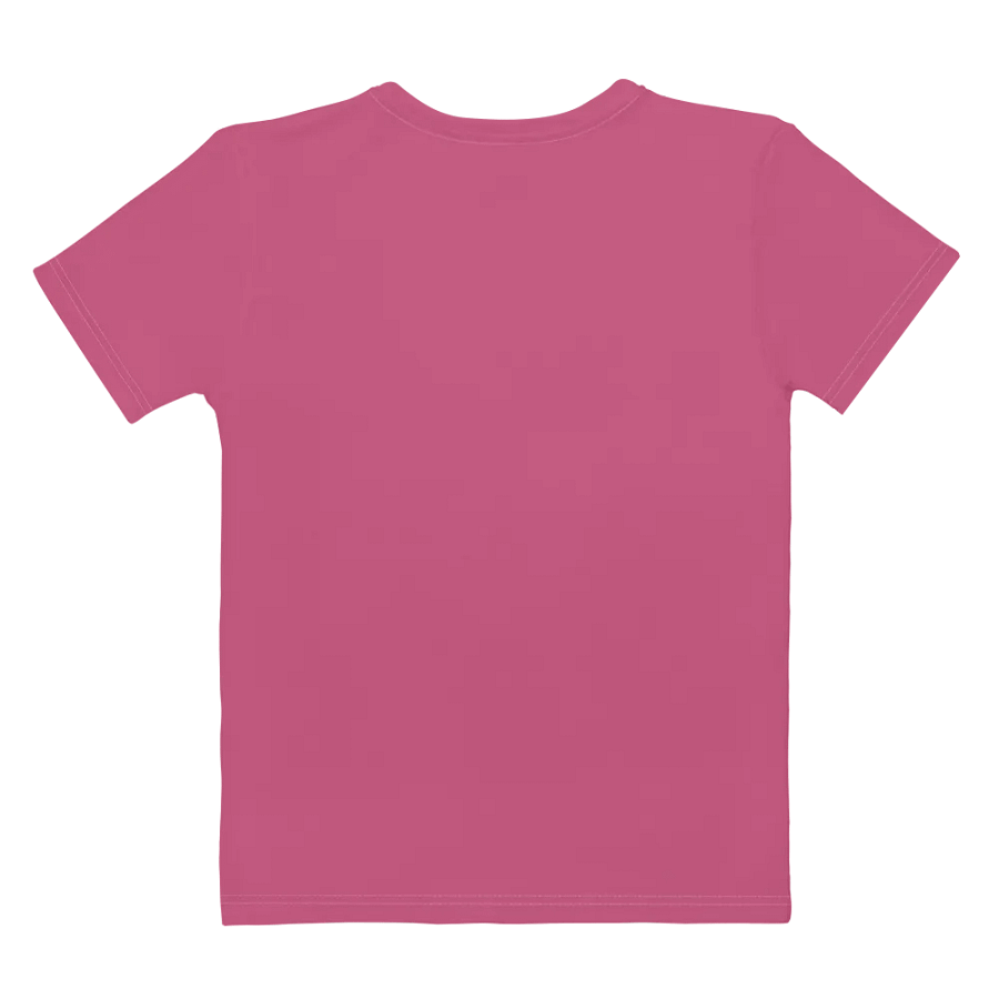 Plain Muted Blush Pink True Summer Women's Crewneck Polyester Heavyweight Premium T-Shirt by Treasure Pie product image (9)