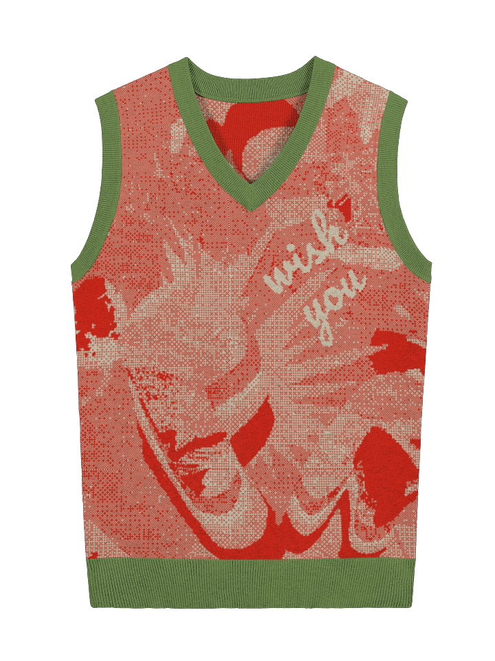 Wish You Were Here Canadian Christmas Vest product image (1)