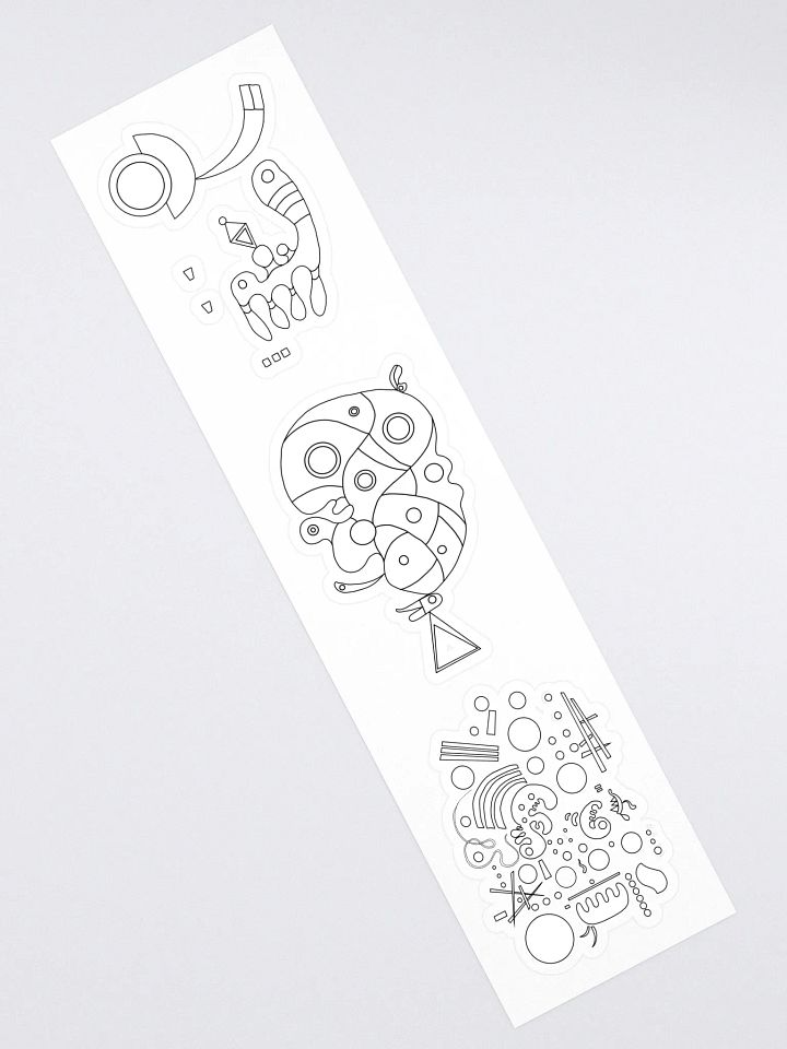 Color-Your-Own Kandinsky's Stickers! product image (2)