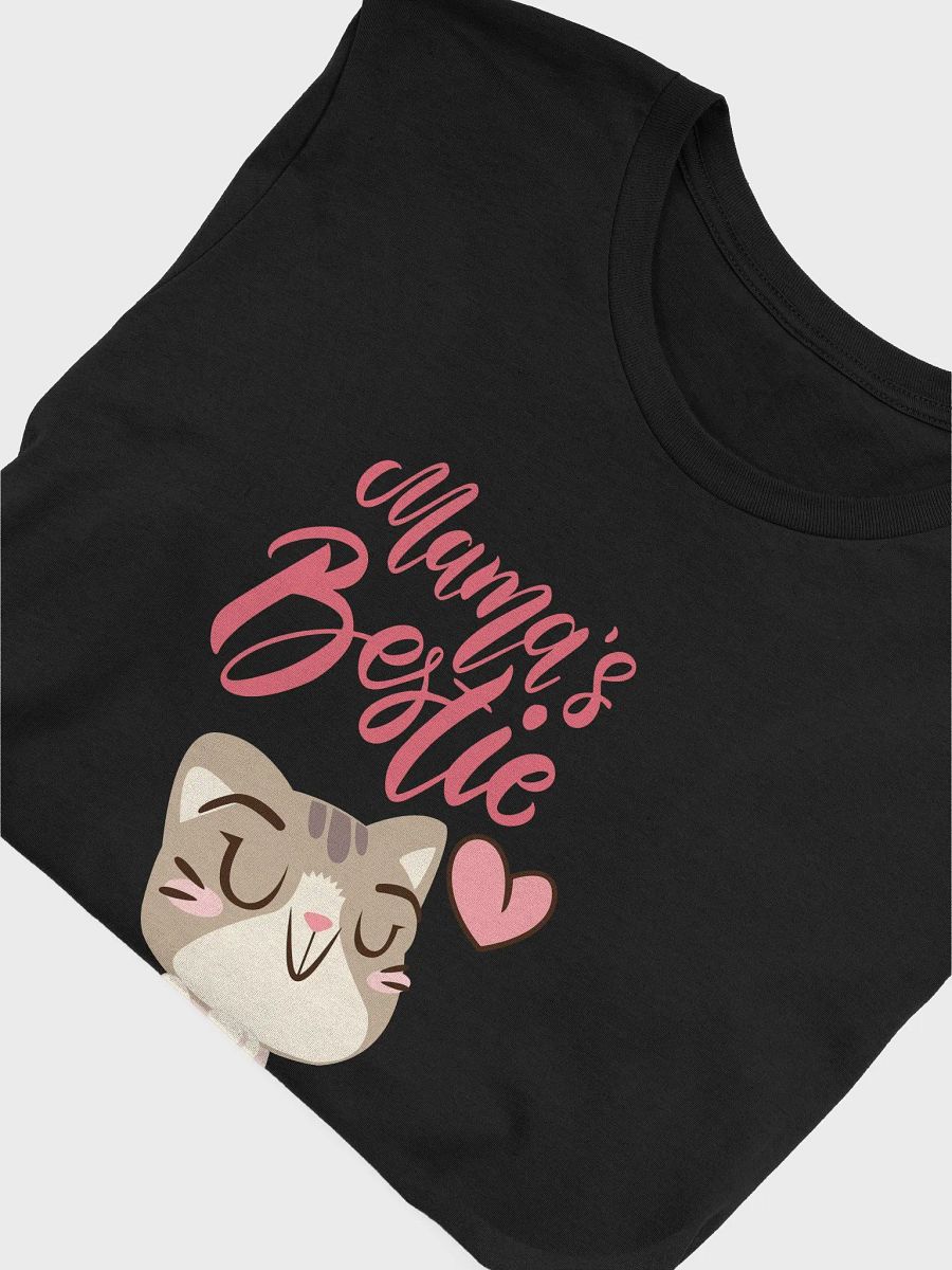 Mama's Bestie Cat Love T-Shirt product image (6)