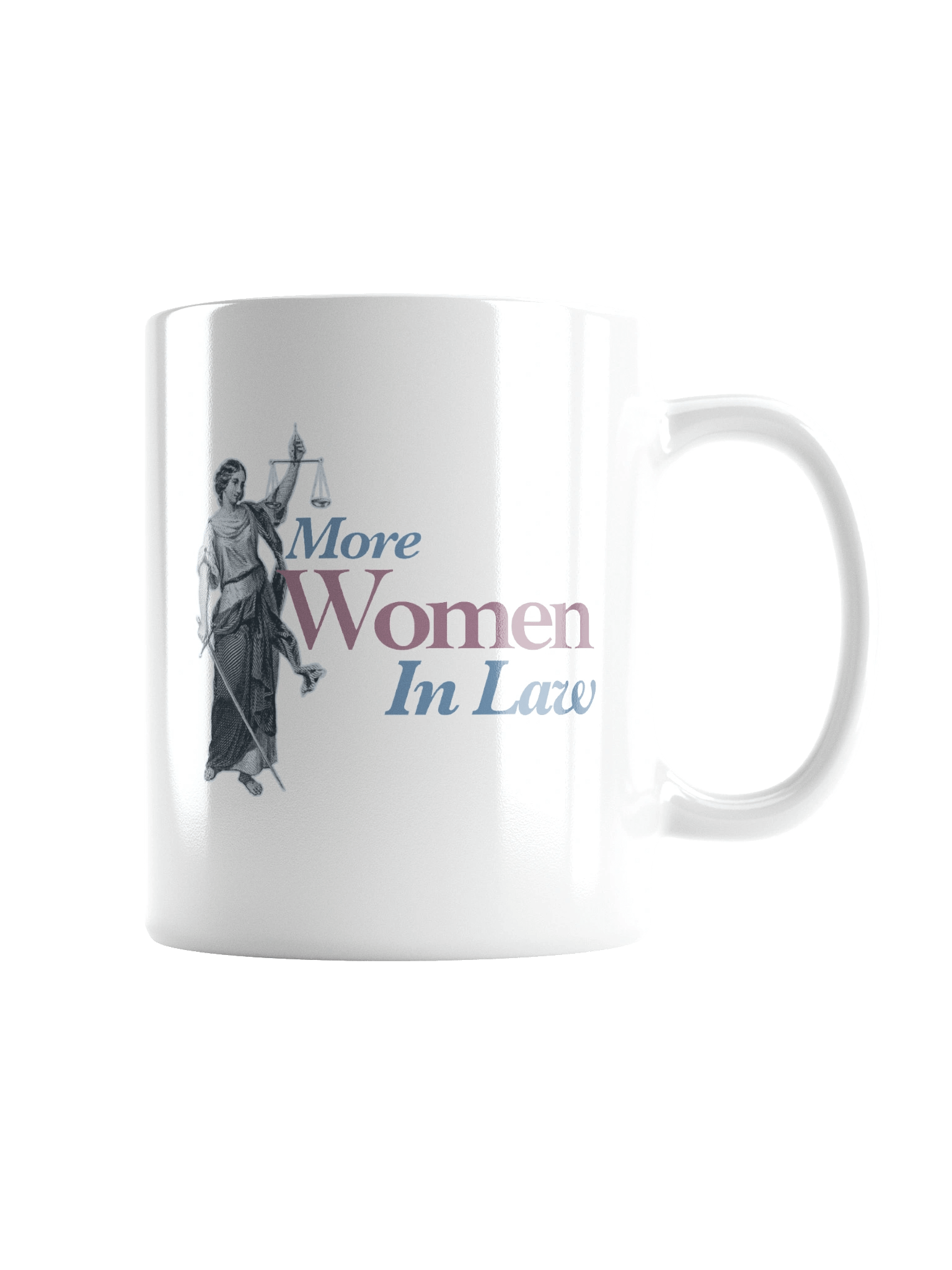 More Women In Law White Glossy Mug product image (2)
