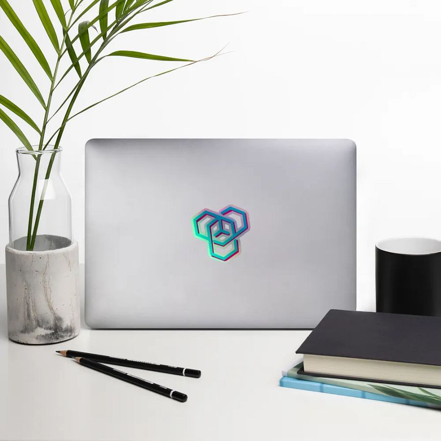 Cubie Holographic Sticker product image (14)