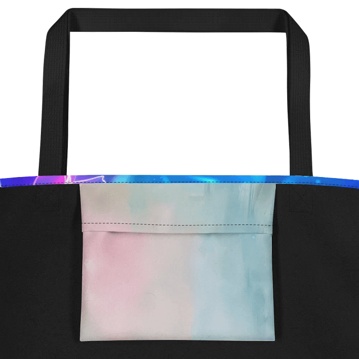 Blue Floral Tote Bag product image (2)