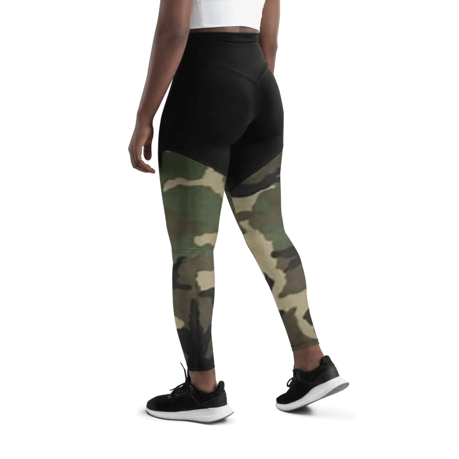 Faithful Camo: Compression Leggings - Woodland product image (11)