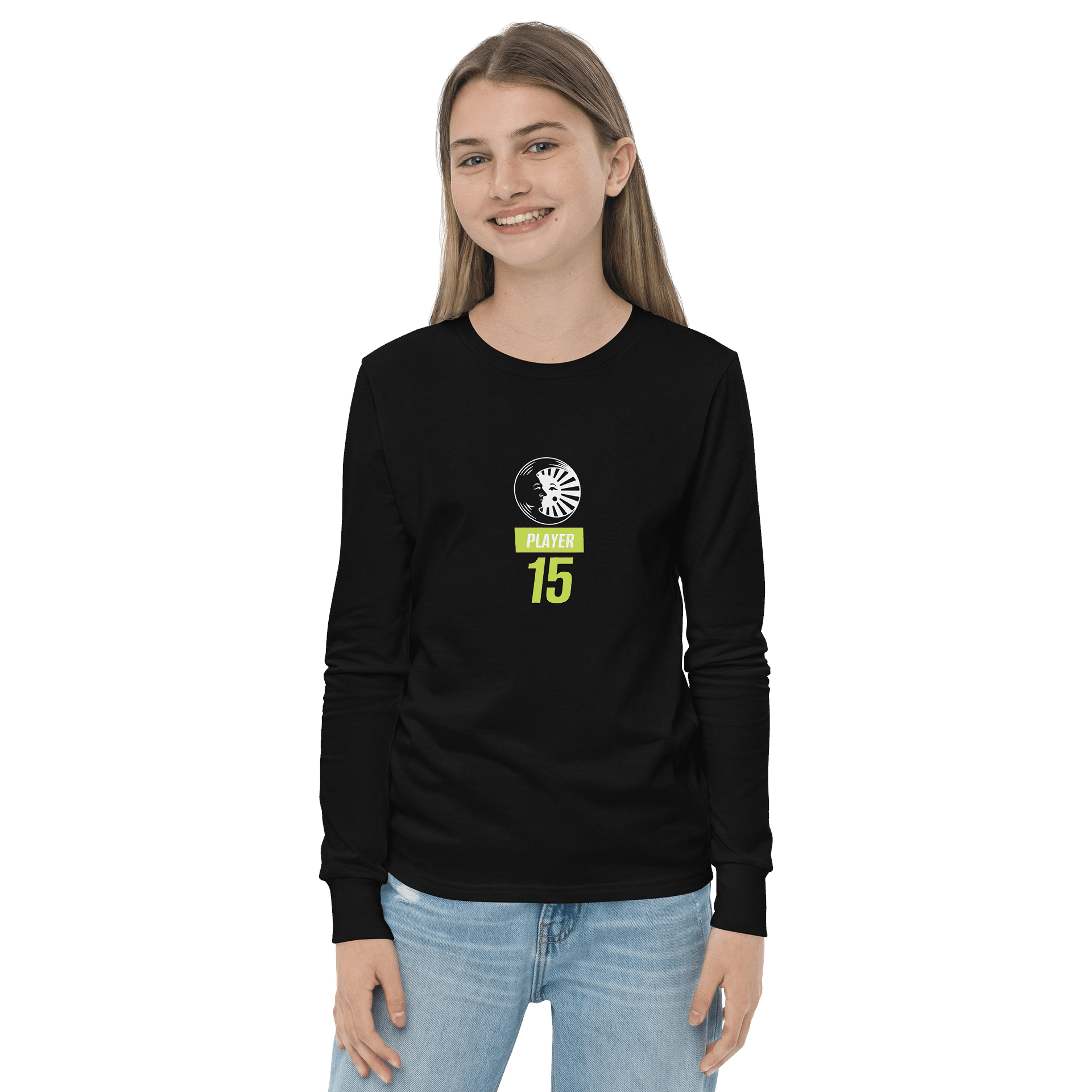 Youth Soccer Player Long Sleeve Tee product image (2)