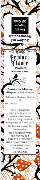 Raven’s Thorn Label Template Bundle product image (2)
