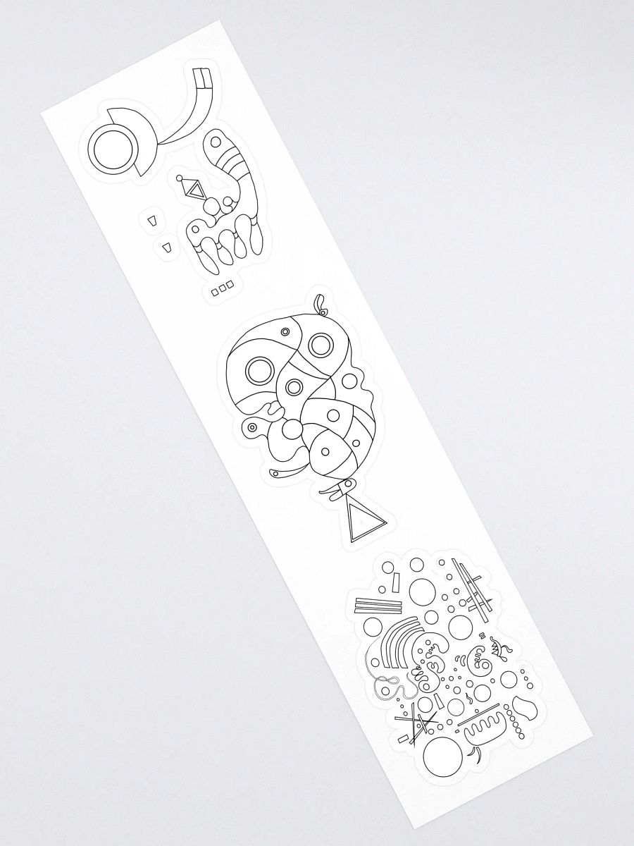 Color-Your-Own Kandinsky's Stickers! product image (2)