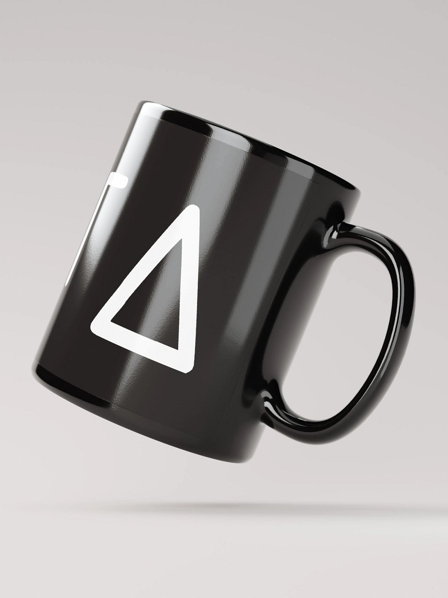 DELTA Mug Text Wht/Blk product image (3)