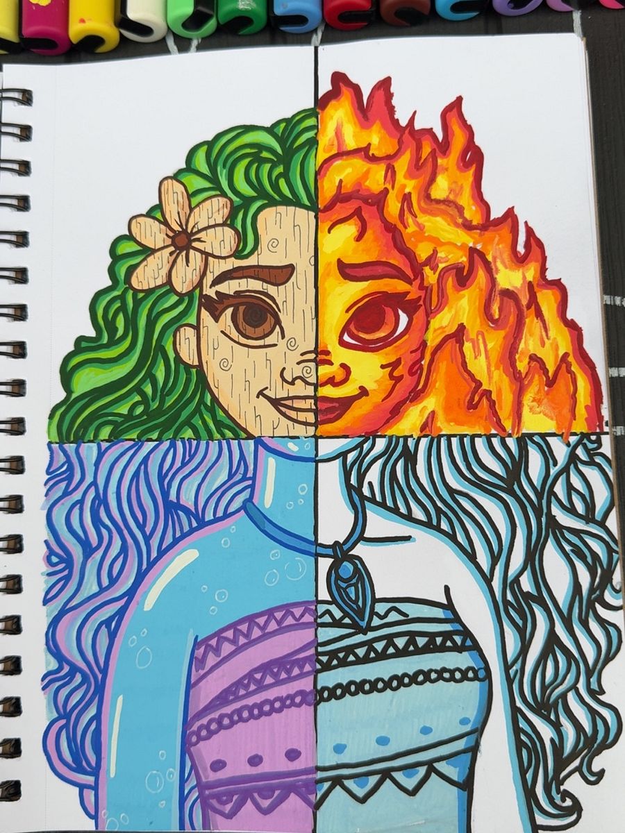 Moana in 4 elements product image (1)