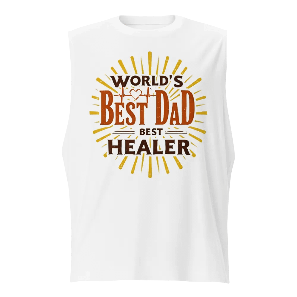 Sunburst Dad Healer Muscle Tank product image (5)