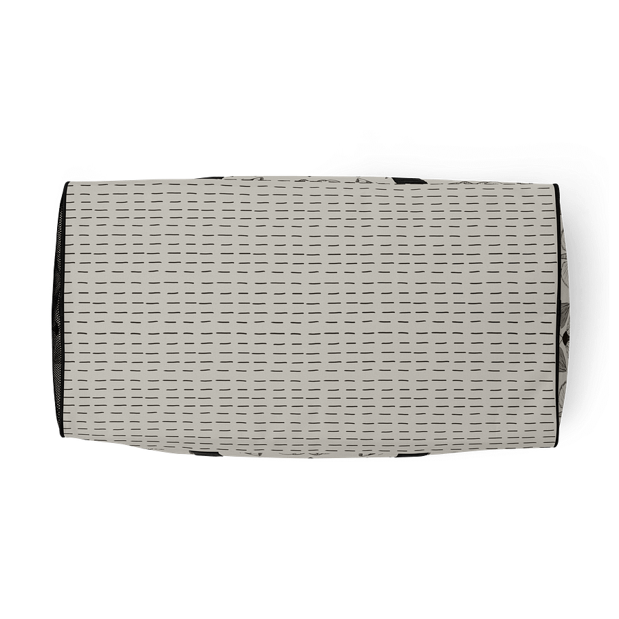 Nocturnal Cream Print Duffle Bag product image (5)