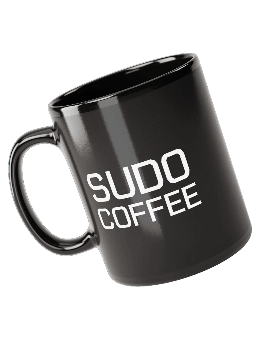 Sudo Coffee Black Mug product image (4)