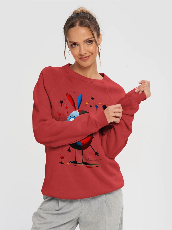 Bella+Canvas Unisex Sponge Fleece Raglan Sweatshirt product image (18)