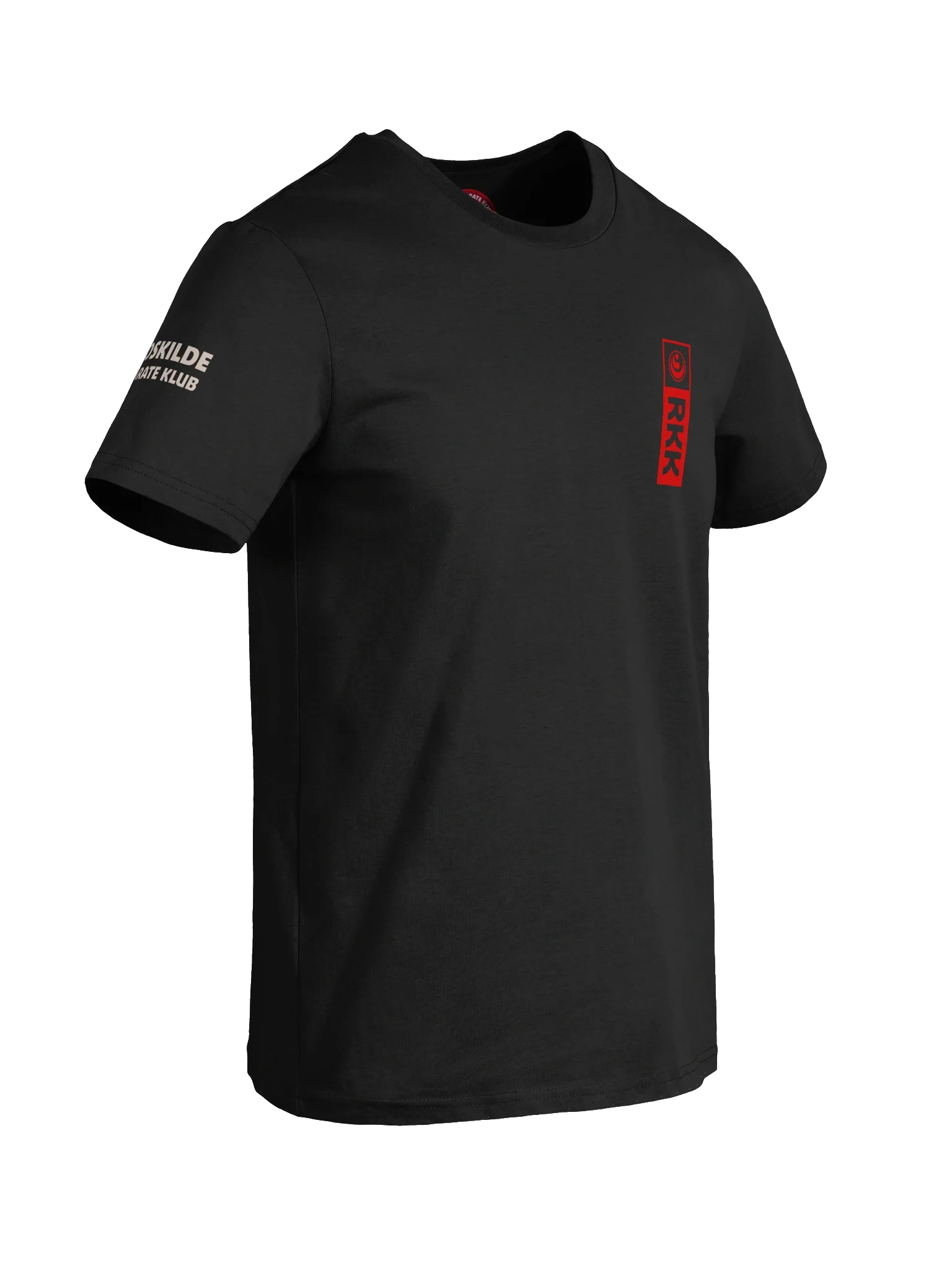 Black Organic Cotton T-Shirt, Unisex, RKK Logo product image (8)