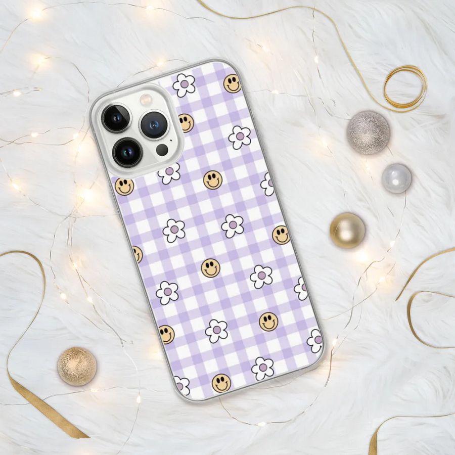 Smiley Flower Power iPhone Case product image (18)