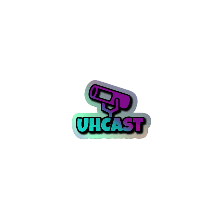 UhCast Holo Sticker product image (1)