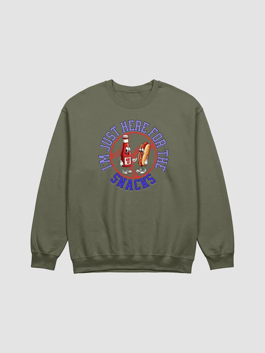 Im Just Here For The Snacks Buddies Crewneck Sweatshirt product image (13)