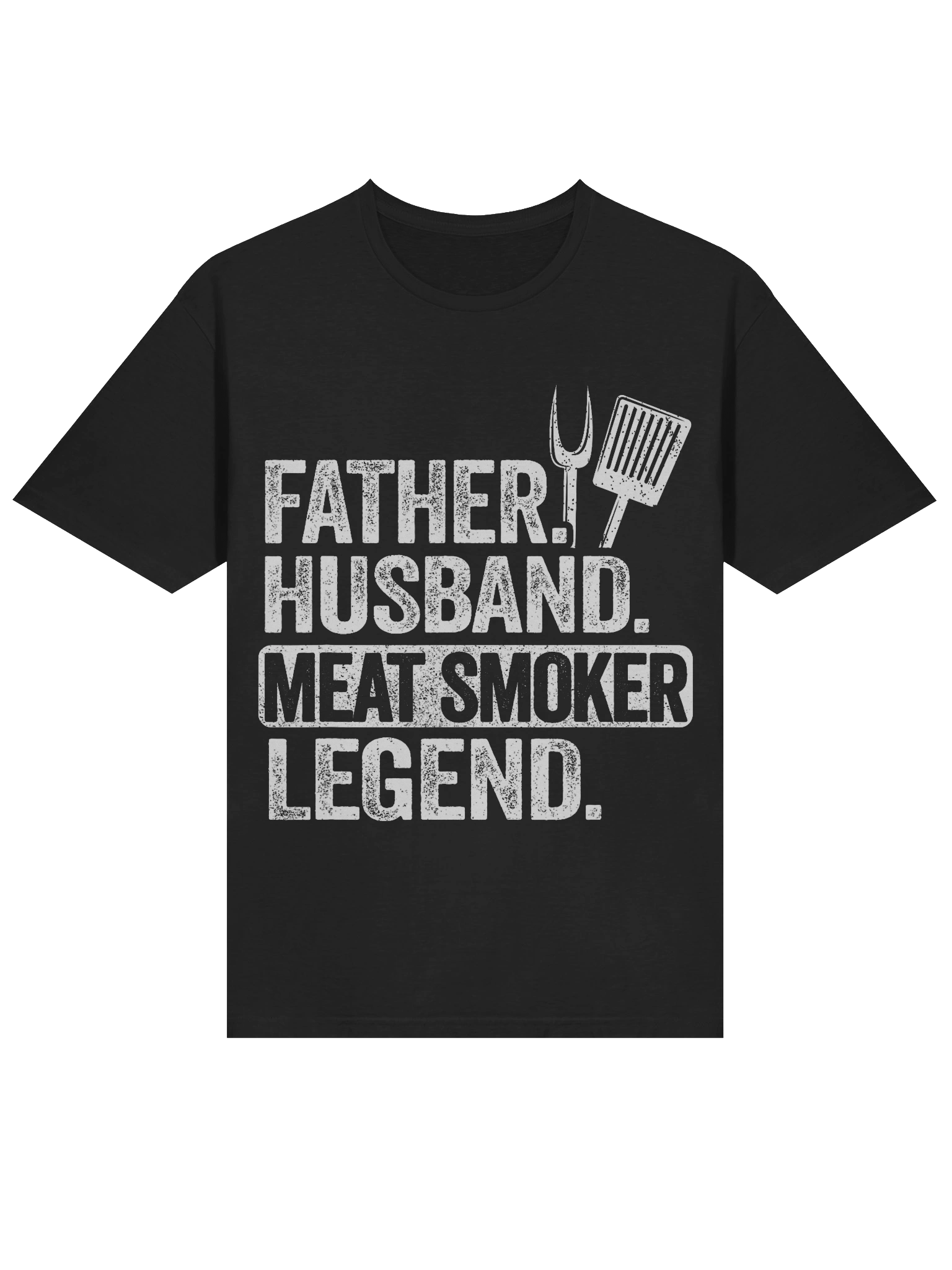 Father. Husband. Meat Smoker. Legend. – Gildan Softstyle Unisex T-Shirt product image (2)