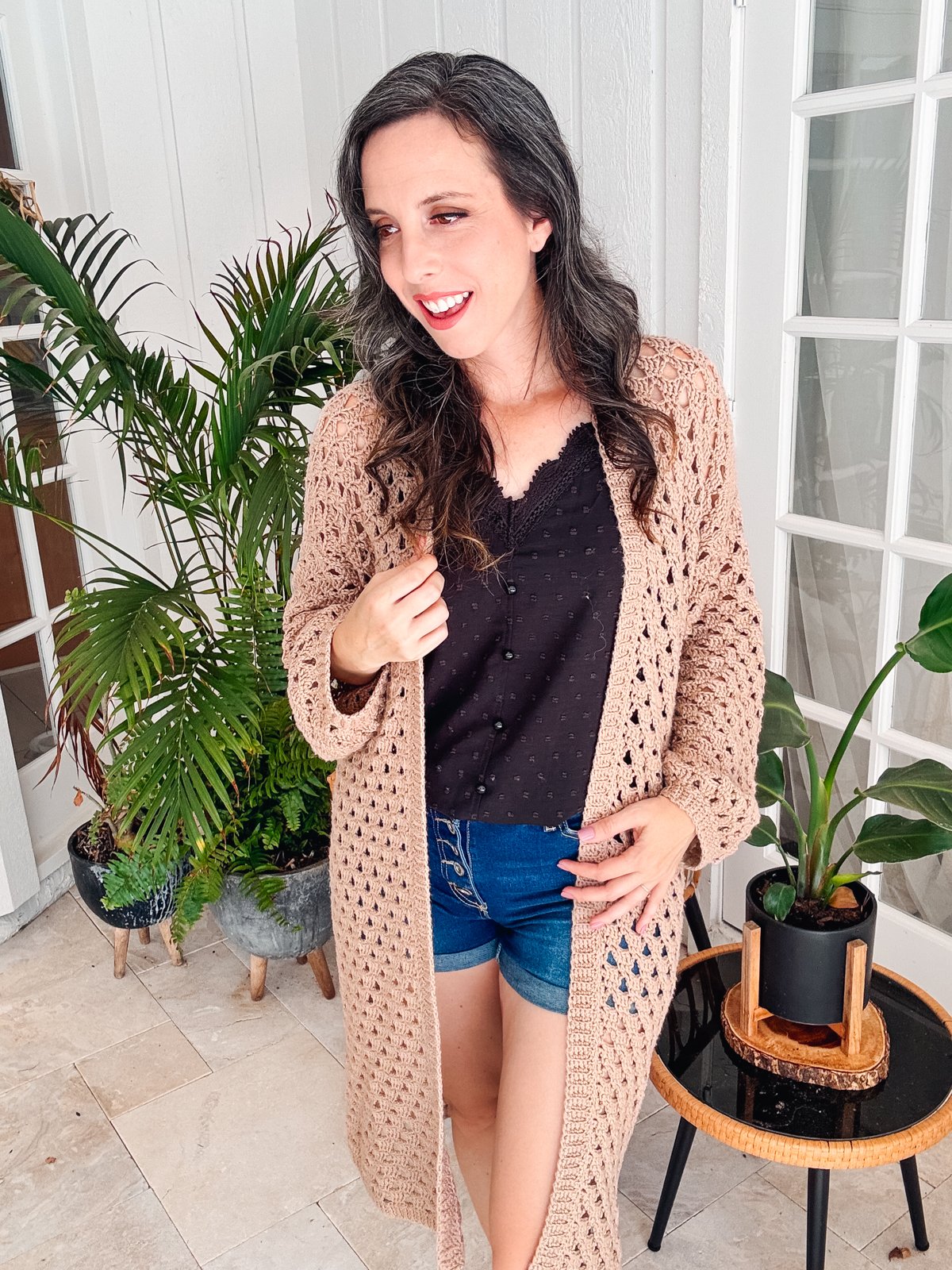 The Regency Flat Crochet Cardigan Pattern XS-5X product image (10)