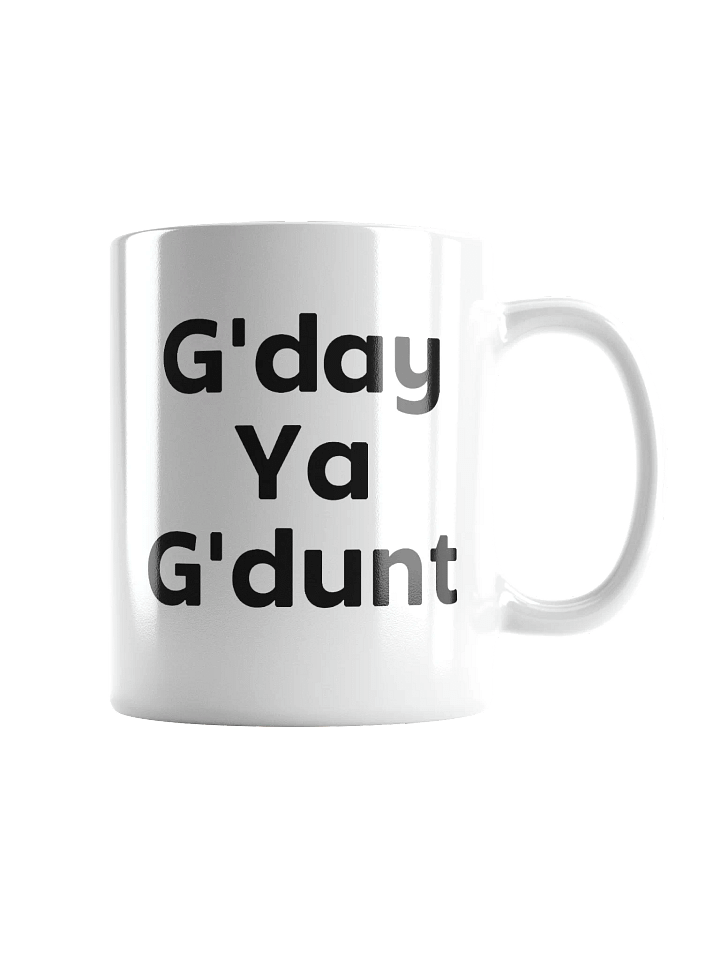 G'day Ya G'dunt - Glossy White Mug product image (1)