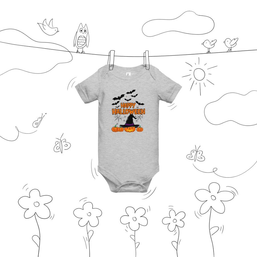 Happy Halloween Baby Romper Onesie product image (9)