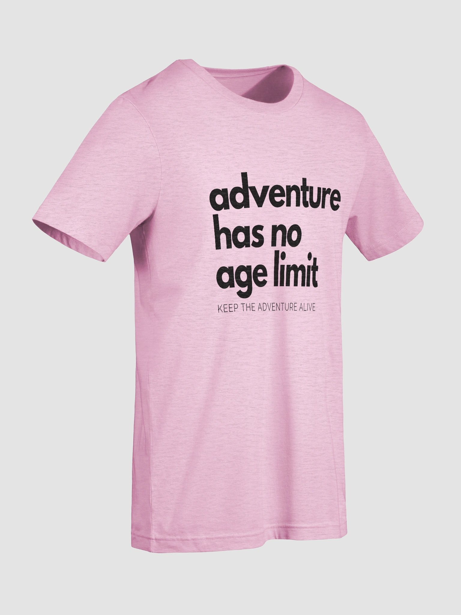 Adventure Has No Age Limit Bright T-shirt product image (50)