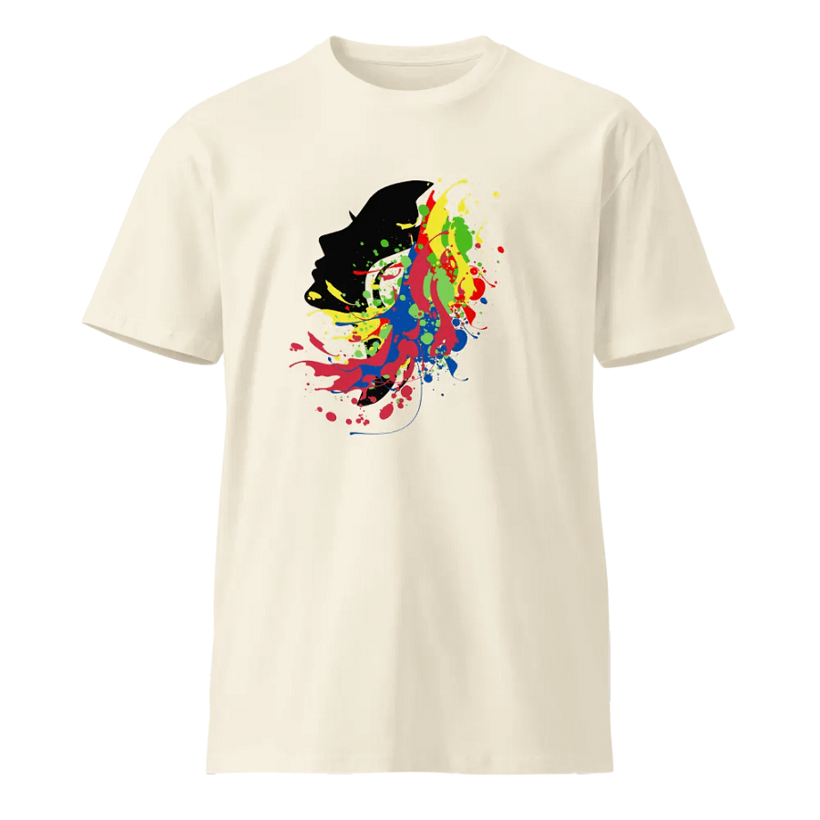 Abstract Women Face - Unisex Premium T-Shirt product image (1)