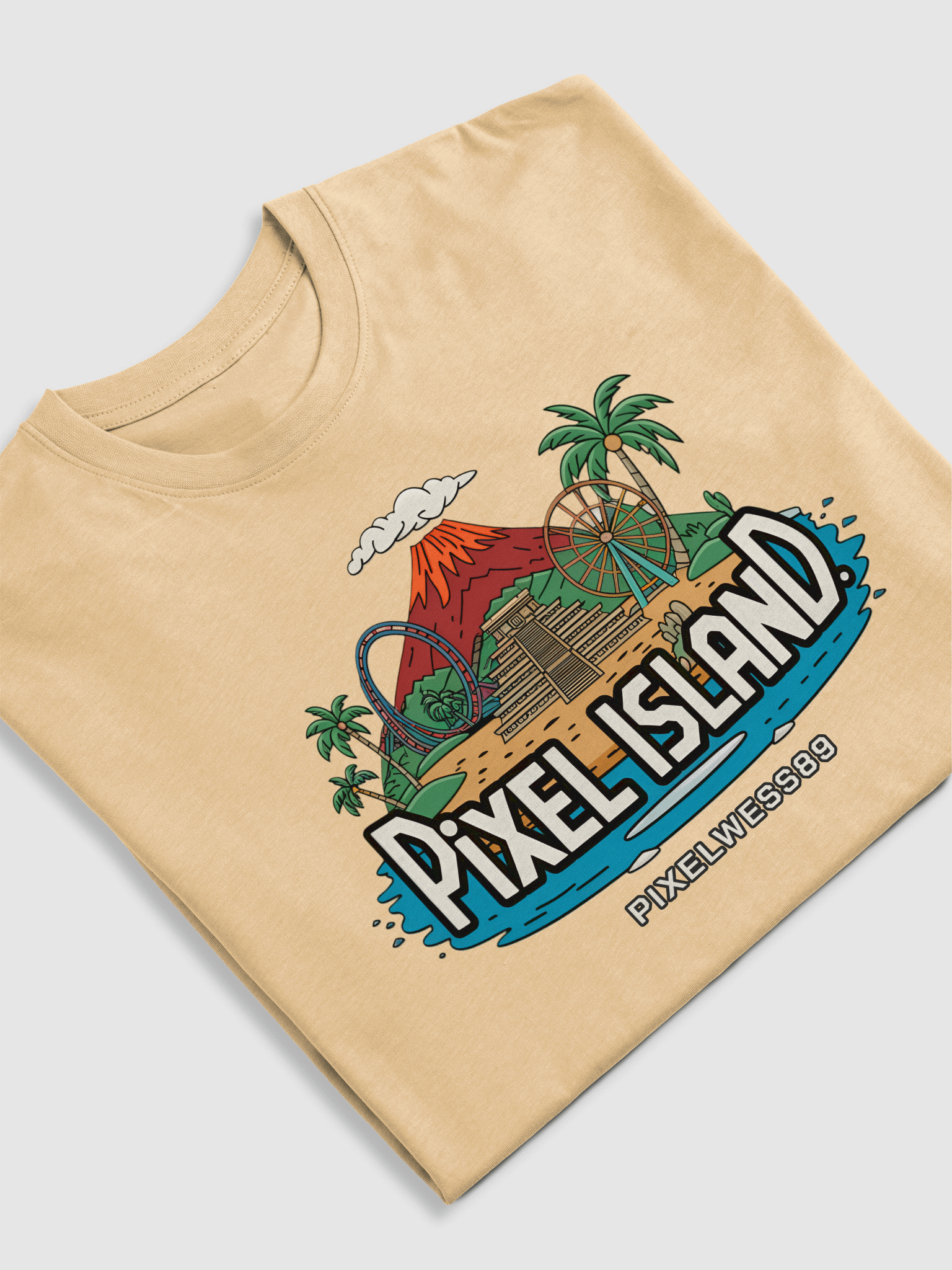 Pixel Island - Premium T-shirt product image (41)