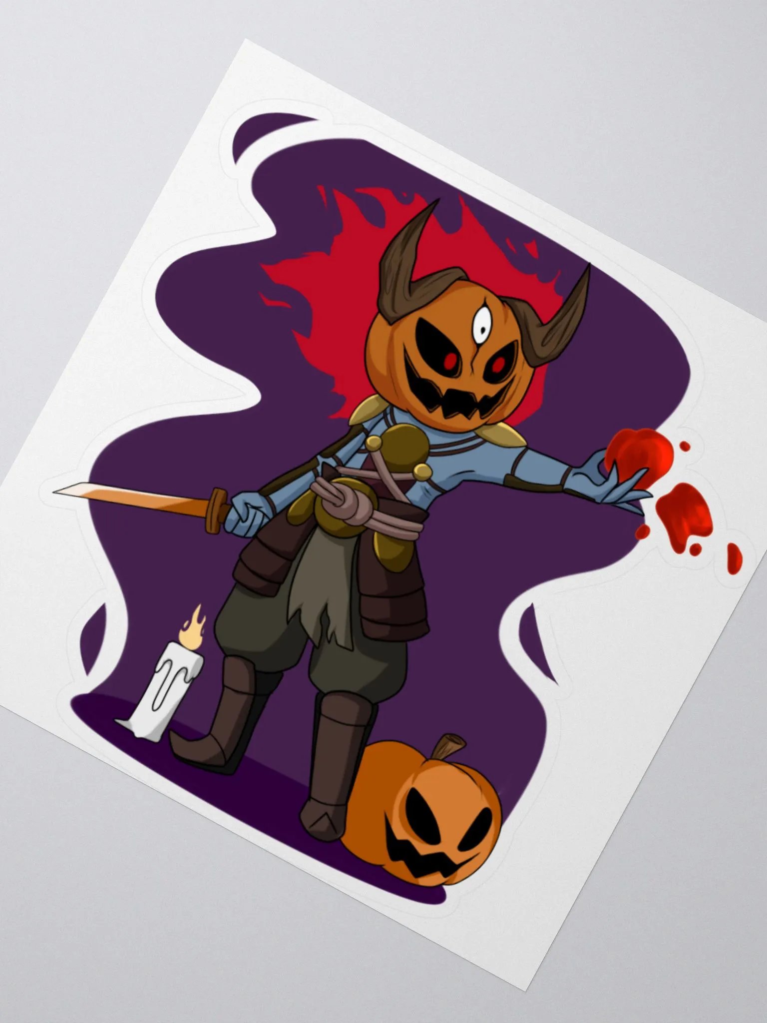 Halloween Oni Sticker product image (2)