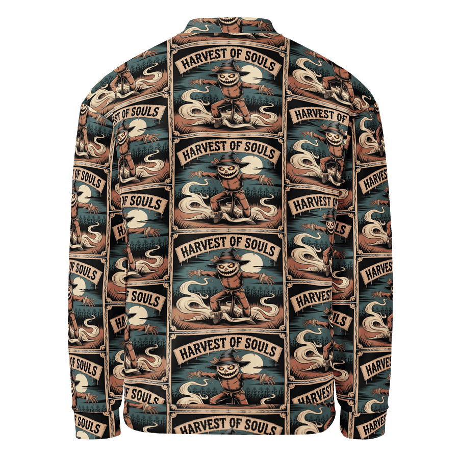 Midnight Veil Designs 'Harvest of Souls' Gothic Bomber Jacket product image (2)