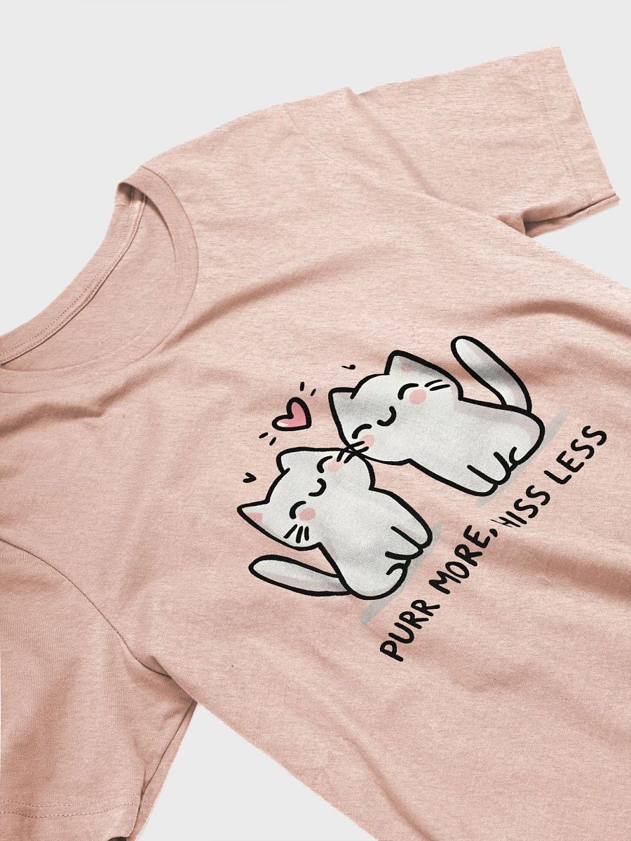Purr more, Hiss less t-shirt product image (3)