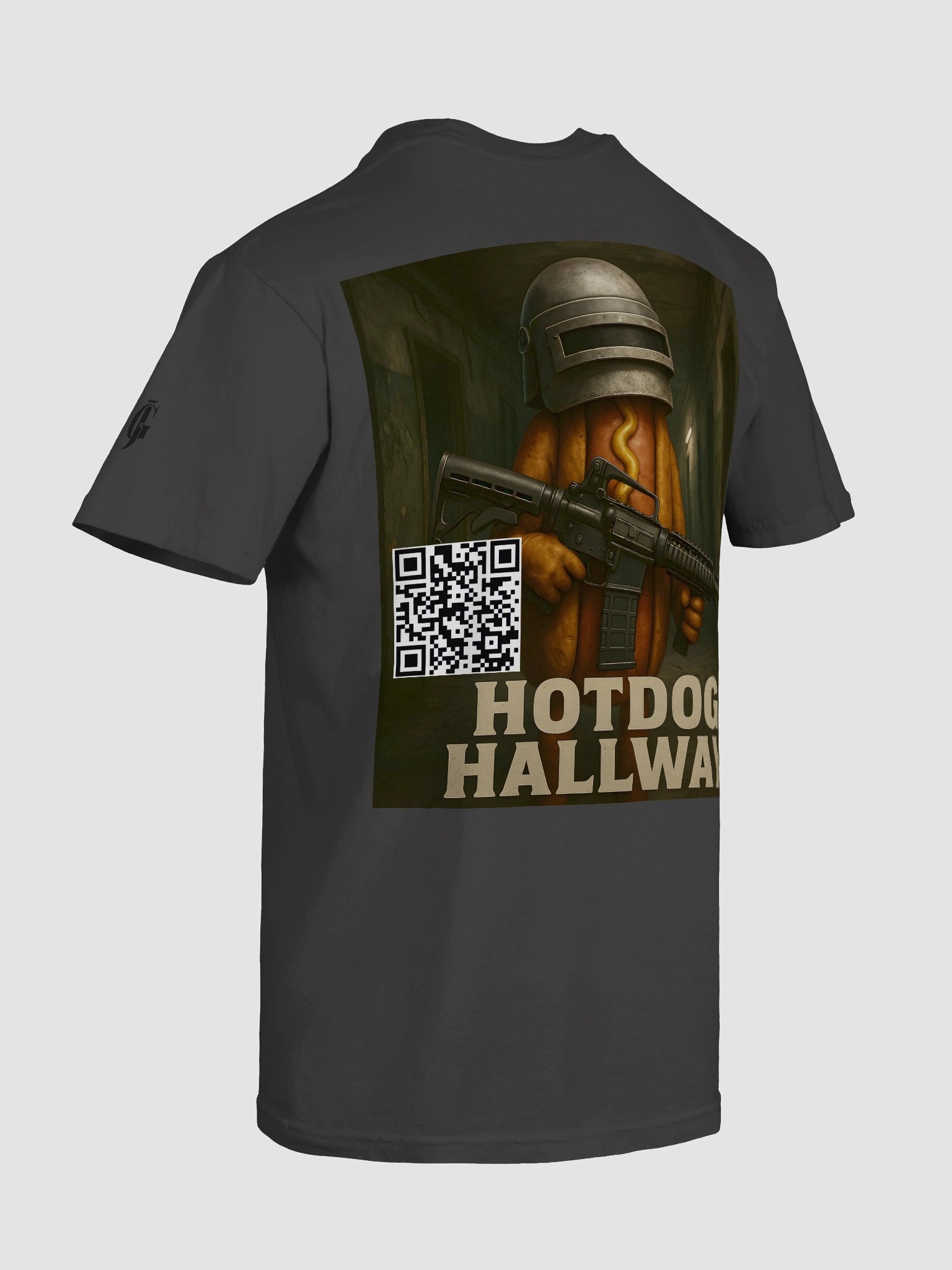 HD Hallway QR T-Shirt (Back image) product image (89)