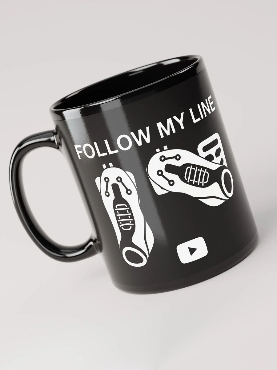 Follow My Line Logo Mug product image (6)