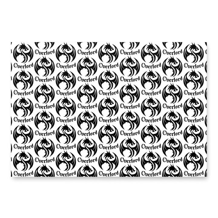 Overlord Wrapping Paper (Black) product image (2)