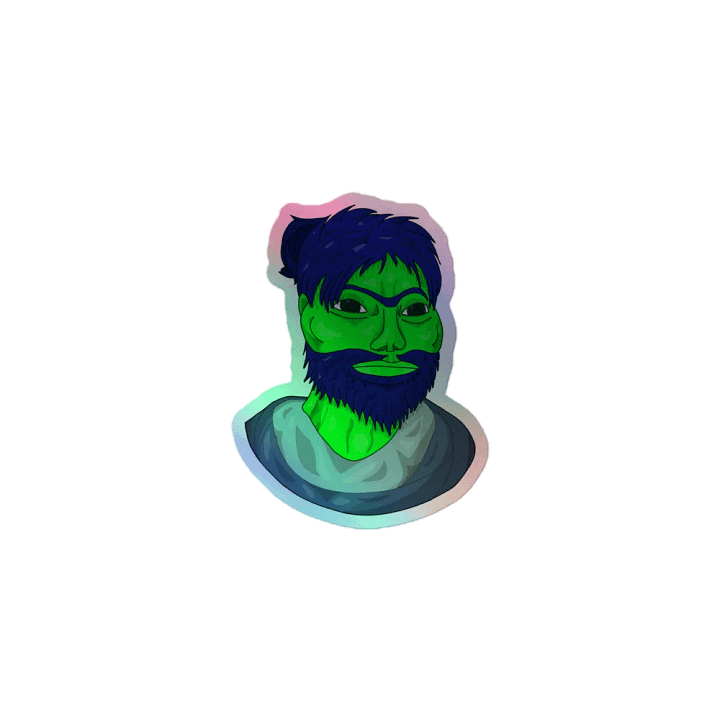 LooksGut2Me Holographic Sticker product image (1)