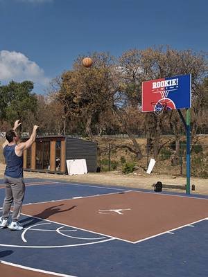 we workin on them hoops🏀 #basketball #daddyson #daddysboy #fun #jesus #Christian 